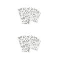 thumbnail image 4 of Maoww 9piece Elegant And Easy-to- Black Transparent Sticker For Bathroom Container Suitable For Various 2Set, 4 of 6
