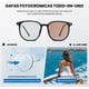 thumbnail image 3 of Lentes Fotocromática Computadora Anti Fatiga De Ojos Hombres Color Negro, 3 of 4