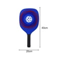 thumbnail image 4 of Paletas profesionales de Pickleball Basswood 4 Toallas de enfriamiento 4 Bolas Raquetas ligeras de Pickleball con bolsa Comfort Grip Regalos para, 4 of 9