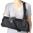 thumbnail image 1 of Wolfrail Arm Sling Shoulder Immobilizer. Support Strap for Shoulder Injury. Broken Fractured Arm Elbow Wrist. Dislocation & Sprains. Adjustable Shoulder Rotator Cuff Support Brace by, 1 of 5