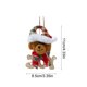 thumbnail image 3 of Adornos navideños, adornos navideños, regalos navideños, tablero de letras de madera, colgante de muñeca, decoración para árbol de Navidad, adorno pequeño, decoración navideña, percha pequeña, colgant, 3 of 6