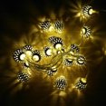 thumbnail image 3 of KAKOWELY string lights ball lamp LED Globe String Lights LED Ball Fairy Starry Light for Wedding Holiday Party Christmas Decor with 20 Bulbs - USB Pattern(Warm White), 3 of 5