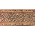 thumbnail image 1 of Ahgly Company Machine Washable Indoor Rectangle Contemporary Sand Brown Area Rugs, 4' x 6', 1 of 7