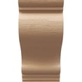 thumbnail image 2 of 8"W x 8"D x 16"H Wide Scroll Rough Cedar Woodgrain TimberThane Corbel, Primed Tan, 2 of 6