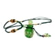 thumbnail image 1 of Collar con colgante de botella de aceite esencial y cordón extensible para mujer. Verde, 1 of 7