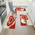 thumbnail image 2 of YIMEIS Love on Valentine's Day Fall Kitchen Mats, Xmas Winter Seasonal Farmhouse Home Seasonal Decorations Rugs for Floor - 16''*24''in, 2 of 10