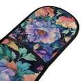 thumbnail image 4 of Yayeee Double Oven Mitt Kitchen Heat Resistant Baking 35" x7" Quilted Glove, Puprle Ethereal Floral Harmony, 4 of 6