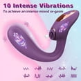 thumbnail image 3 of Vibrador 2 en 1 para Mujer Vibrador de Punto G con 10 Estimulador de Clítoris Succionador y Vibrador para Mujer Juguetes Sexuales para Vibradores de Pareja y Juguetes Sexuales para Adultos, 3 of 6