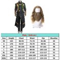 thumbnail image 3 of Peluca de disfraz de Halloween para cosplay, traje de batalla de supervillano de televisión Dark World, trajes masculinos de fantasía, juego de rol para hombres adultos, 3 of 5