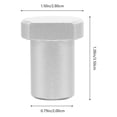 thumbnail image 4 of OUNONA 3pcs Woodworking Table Accessories in Stainless Steel for Precision Work, 4 of 8