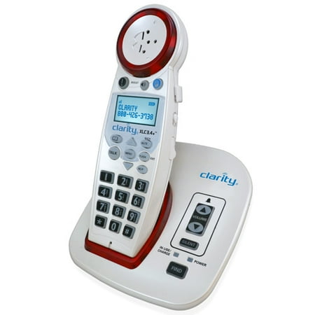 Clarity XLC3.4+ Severe Hearing Loss Cordless (Best Cordless Phone For Hearing Impaired Seniors)