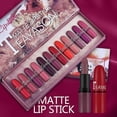 thumbnail image 2 of Set de maquillaje HUOGUO Foundations Correcalers Lipstick 12 colores, 2 of 4