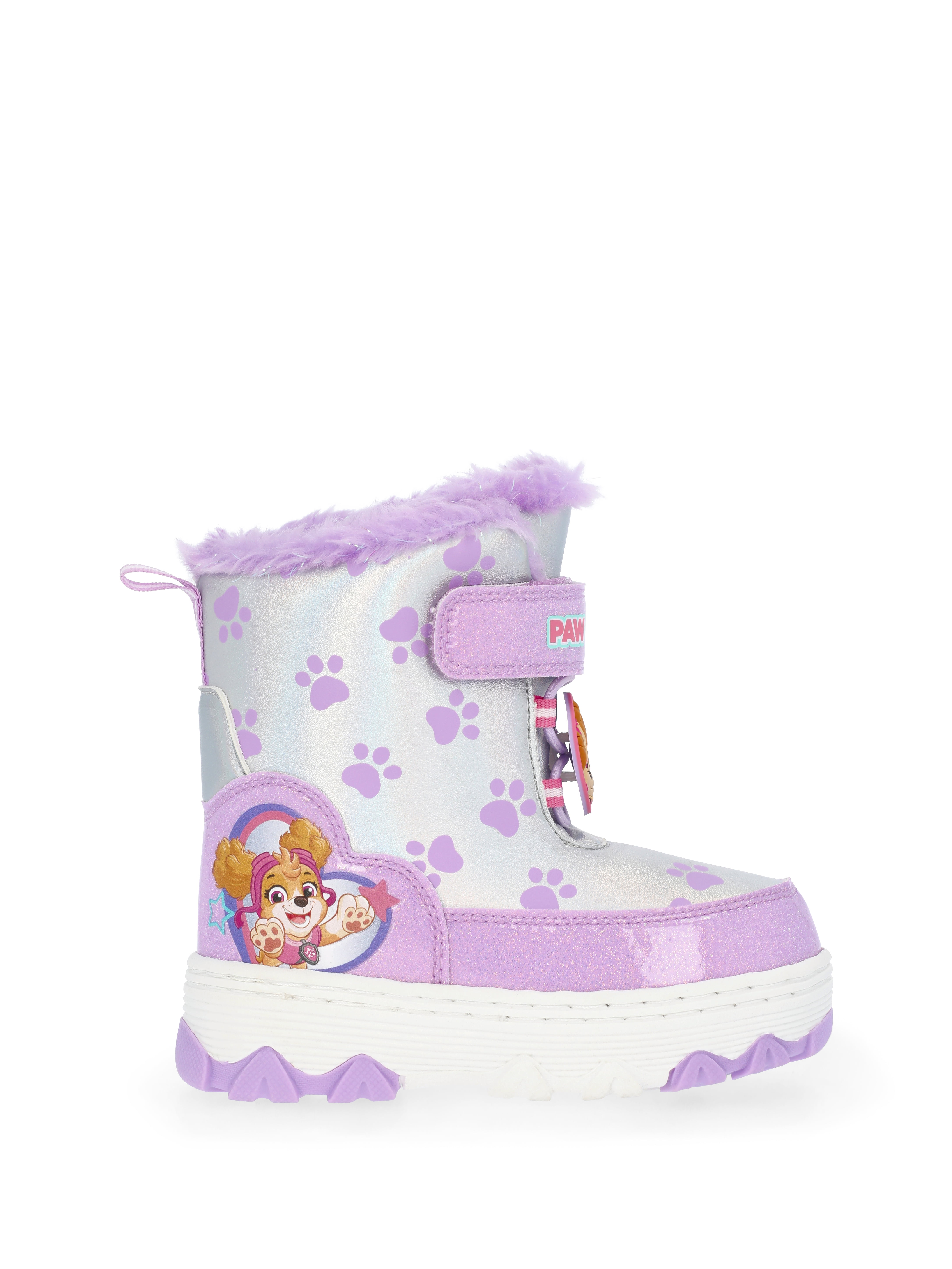 Paw Patrol Toddler Girls Skye Winter Snow Boots