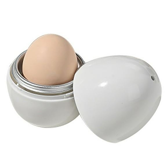 (1 egg) Microwave Egg Steamer Boiler Cooker Capacity Easy Quick 5 Minutes Hard Or Soft Boiled Kitchen Cooking Tools