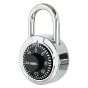 Brinks 50mm Steel Dial Combination Padlock with 1in Shackle