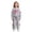 D355/Grey, variant on Afdoent Girls 2 Piece Outfit Embroidered Bow Hoodie Wide Leg Sweatpants Lightweight Fall Casual Two Piece Outfit 1-2 Years