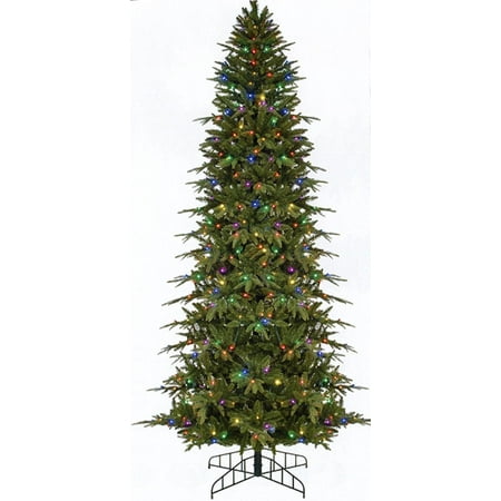 7 5 pre lit slim palisade artificial christmas tree 7 5 pre lit slim palisade artificial christmas tree