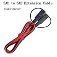 thumbnail image 2 of SAE to SAE Extension Cable 14AWG Quick Disconnect Wire Harness SAE Connector, 2 of 10