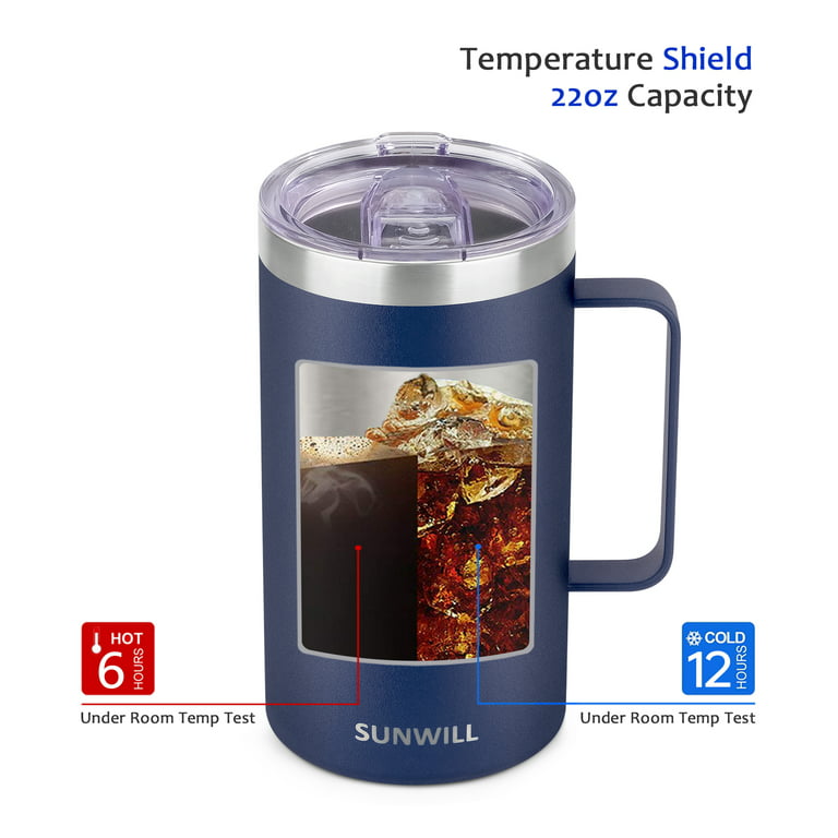Sunwell, Dining, Sunwill Vacuum Insulated Brown Coffee Mug Hotcold