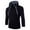 Black, variant on IROINNID Men's Hoodie Long Sleeve Solid Color Leisure Autumn Color Matching Splicing Jacket Sweater Jacket