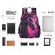 thumbnail image 4 of Balery Watercolor Painting White Horse Mochila Ligera para Hombres y Mujeres – Resistente y Impermeable, Ideal para la Escuela, el Trabajo, los Viajes y el Uso Diario, 4 of 7