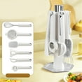 thumbnail image 4 of Kitchen Helper Set Household Multi Functional Small Tools Storage Rack Grater Egg Beater Filter, 4 of 9