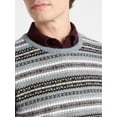 thumbnail image 4 of Free Assembly Men's Fair Isle Sweater with Long Sleeves, Size XS-3XL, 4 of 6