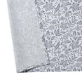 thumbnail image 4 of Mainstays Grey/White Botanical Printed Fabric Shower Curtain, 72" x 72", 4 of 6