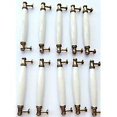 thumbnail image 4 of 10 x Ceramic Furniture Handle Tube Bar Handle, Furniture Door Stick Handle, Kitchen Cabinet Door Bar Handle with Screws Hole Distance 128MM, 4 of 5