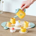thumbnail image 1 of Wooden Royal Tea Set for Kids: Educational Pretend Play Kitchen Toy with Cooking Simulation, Interactive Parent-Child Role-Playing Game for 4-6 Year Old Kindergarten Children, Durable Safe Material,, 1 of 6