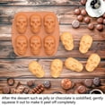 thumbnail image 4 of Skull Head Baking Mold,  Deocr Wide Application Reusable Skeleton Head Cake Mold  for Soap, 4 of 7