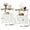 A-White With Charging Station, variant on EVOKEDEN Farmhouse Nightstands Set of 2, Rustic Vintage Side End Table w/ Storage & Barn Door for Bedroom Living Room, White