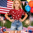 thumbnail image 7 of CCRFTGI 250th Anniversary Usa Shirt for Kids Boys Girls Size 10-12 Patriotic Casual 4th Of July American Flag Stars Outfits July 4th Celebration Summer Shirts 1776 T-Shirts Wine 7-8 Years, 7 of 7
