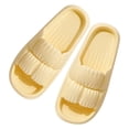 thumbnail image 3 of Zapatillas de Ducha de Eva para Mujer, Cómodas Sandalias de Baño Antideslizantes con Diseño de Pétalos Acolchados para El Hogar, La Playa, Fáciles de Poner y, 3 of 8