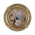 thumbnail image 4 of Cadre Photo Embossé pour Salon Album Photo Galerie Photo Chambre Cadre Photo Baroque Rond, 4 of 9
