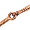 thumbnail image 4 of Horse Full Cheek Snaffle Stainless Steel Ring Snaffle Bit for Outdoor Horse Accessories 125mm, 4 of 5