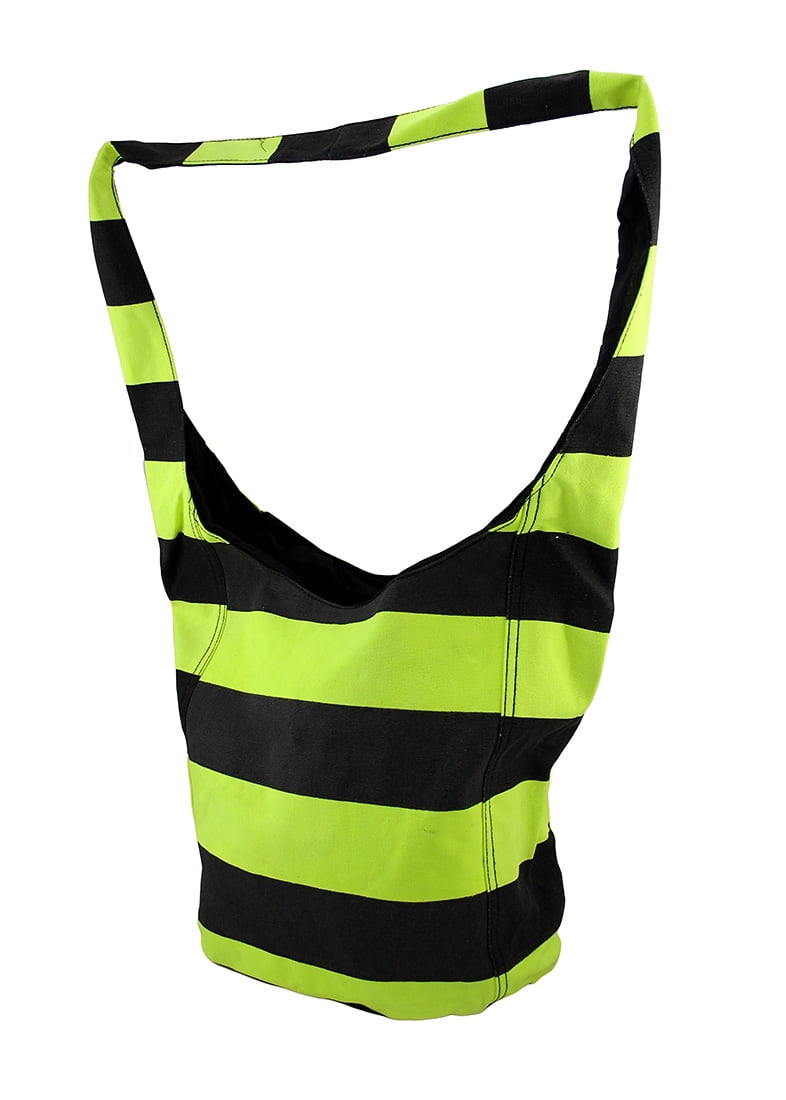 canvas sling tote bag