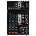 thumbnail image 2 of Peavey PV6 PV 6 Pro Audio Mixer w/ 2 Mic In, USB, Compressor/Effects+XLR Cables, 2 of 11