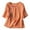 Orange, variant on TYGHBN Women's Embroidered Loose Literary Vintage and Linen Short Sleeved Top Athletic Women Casual Women Ladies Long Sleeve Shirts Short Sleeve Tops for Women Shirt for Juniors Long Sleeves Shirts