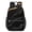 Black and Gold-2, variant on Black and Gold Marble Pattern 17" School Backpacks for Teens,Waterproof Oxford Fabric,S-Shape Padded Straps for School,Travel,Hiking,Camping