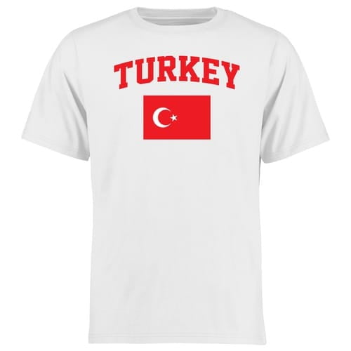 Fanatics - Turkey Flag T-Shirt - White - Walmart.com - Walmart.com