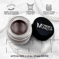 thumbnail image 5 of Waterproof Gel Eyeliner Pot in Chocolate Kiss (Deep Brown / Black) - Long Wear Cream Eye Liner - Stay Put Gel Eyeliner by Mommy Makeup, 5 of 8