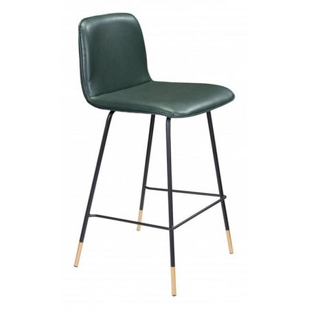 Zuo 101895 Var Counter Chair, Green