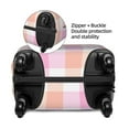 thumbnail image 2 of Rateoe Heart Buffalo Plaid Printed Luggage Cover, Suitcase Protector Fits 18-32 Inch Luggage-Medium, 2 of 7
