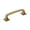 Champagne Bronze, variant on Amerock Ville 3-3/4 inch (96mm) Center-to-Center Polished Chrome Cabinet Pull, 5 Pack