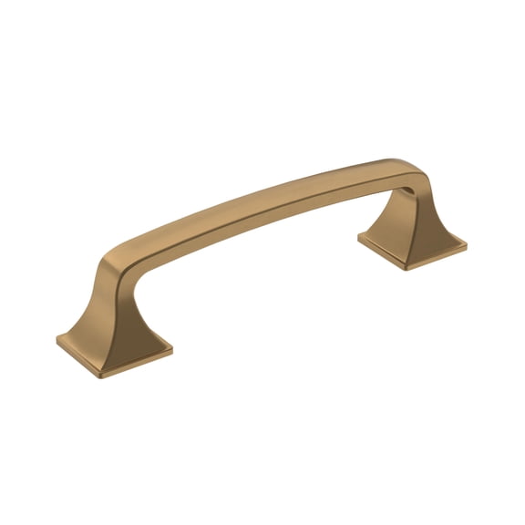 Amerock Ville 3-3/4 inch (96mm) Center-to-Center Champagne Bronze Cabinet Pull, 25 Pack