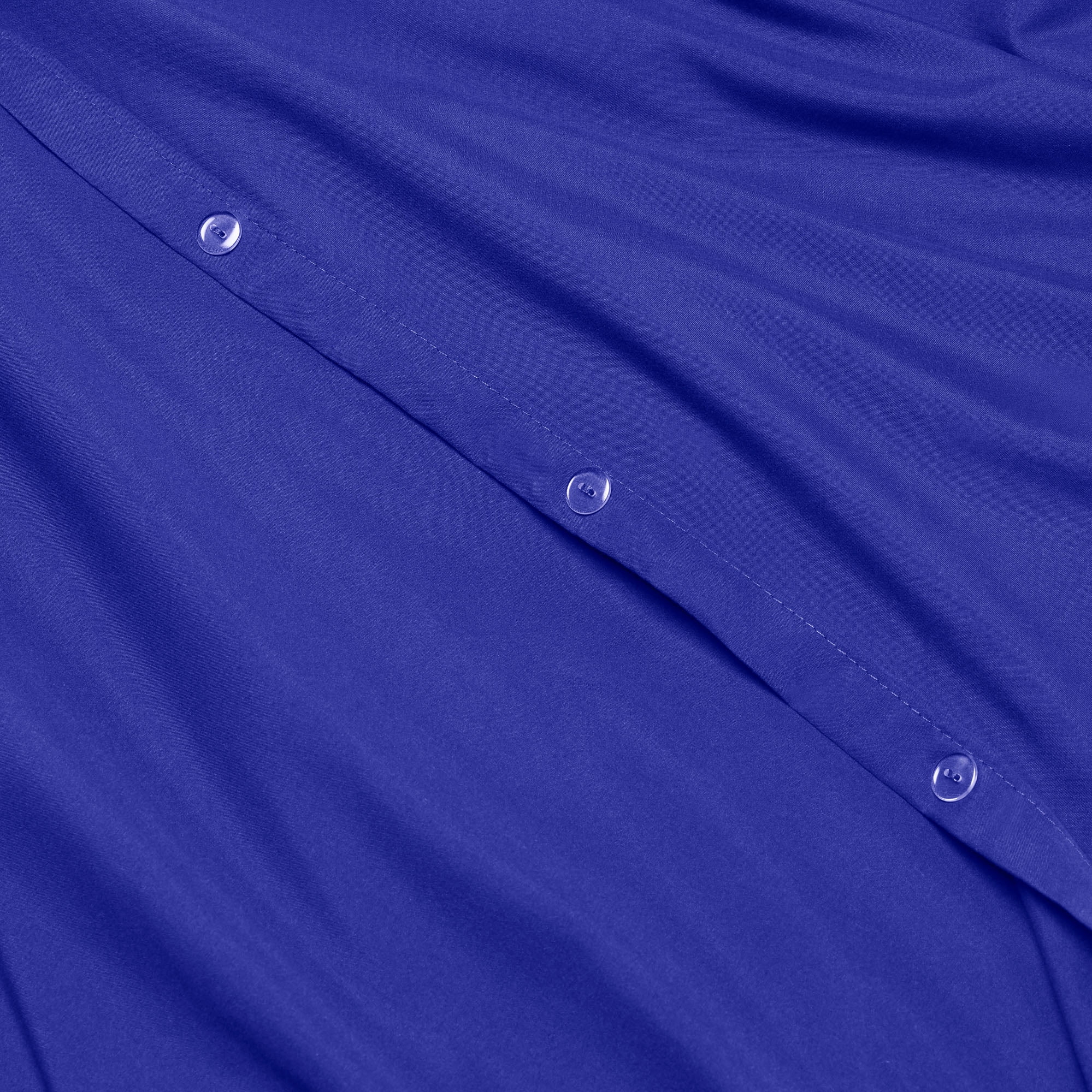 Hearth & Harbor 3-Piece Royal Blue Duvet Cover Set, King
