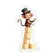 thumbnail image 5 of cartoon Monkey Theme Stickers, Waterproof Monkey Theme Sticker for Water Bottle Laptop Phone Cases Planner Skateboard Luggage Helmet Party Favor Decor, Ideal for Adults Teens Teacher Rewards, 5 of 8