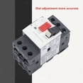 thumbnail image 3 of Motor Circuit Breaker Overload Short Circuit  Motor Starter  Switch AC690V 35mm Rail Mount Push Button Motor Starter, 3 of 8