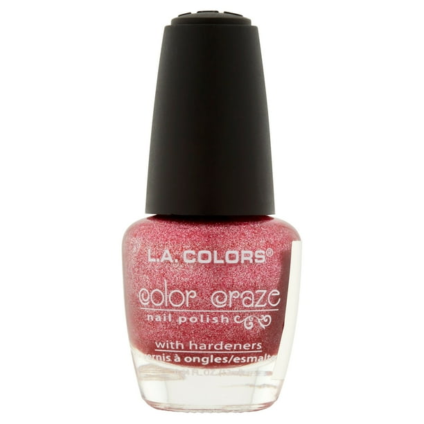 L.A. COLORS Color Craze Nail Polish, Electrified, 0.44 fl oz